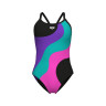 Купальник комплект Arena MULTI SLICES SWIMSUIT LIGHTDRO 008094-598