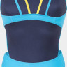 Купальник закритий для жінок Arena SWIMSUIT TECH MULTI SOLID блакитний, жовтий Жін 36 008054-820