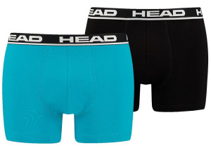 Труси-боксери Head BASIC BOXER 2P блакитний, чорний Чол L 701202741-021
