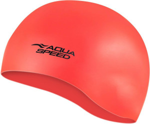 Шапочка для плавання Aqua Speed MONO 6206 яскраво-червоний Уні OSFM 111-32