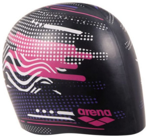 Шапочка для плавання Arena PRINT JR чорний Діт OFSM 94171-243