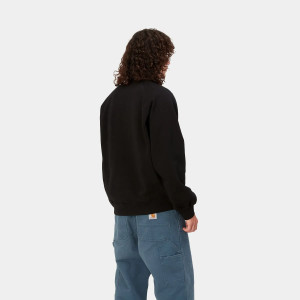 Світшот Carhartt WIP BUBBLES I032459-BLKSH