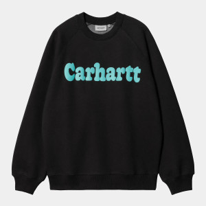 Світшот Carhartt WIP BUBBLES I032459-BLKSH