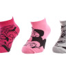 Шкарпетки MINNIE GROS PLAN/MINNIE + POIS/MINNIE 3P пурпурний, чорний, сірий Діт 27-30 арт 83152162-1 83152162-1