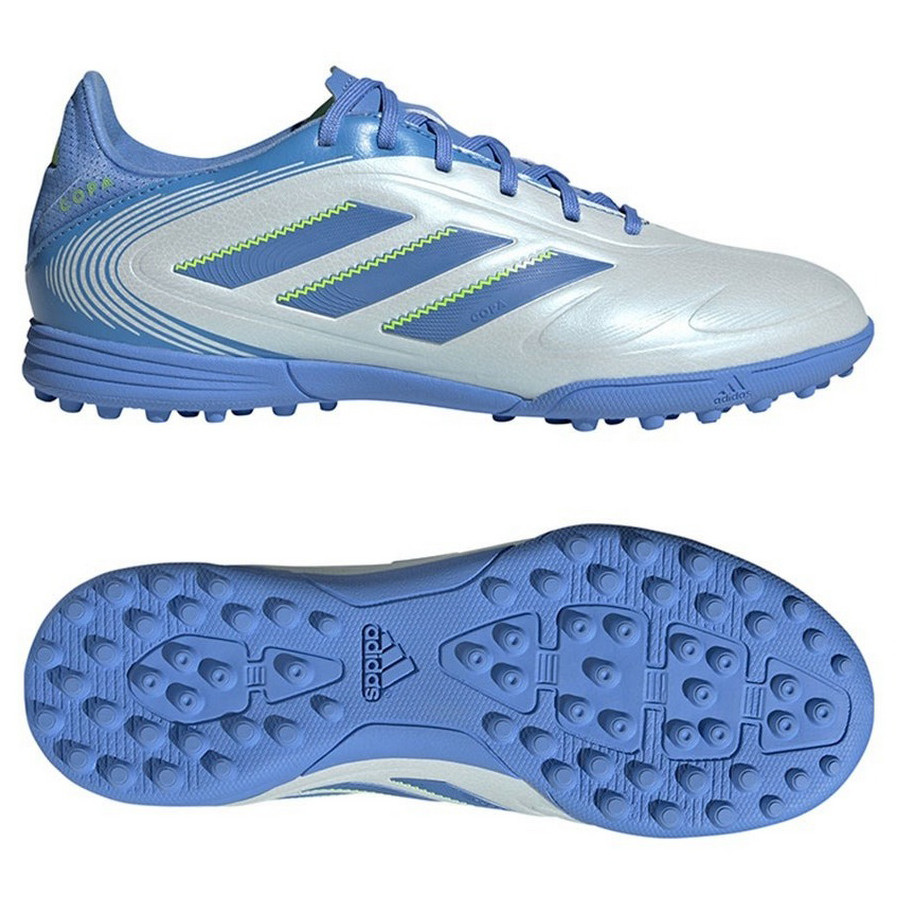 Сороконіжки дитячі Adidas Copa Pure 3 League Turf Kids Performance IE1188, Цвет Голубой, Размер (Евр IE1188