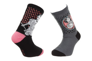 Шкарпетки STAR WARS REY/LEIA 2P чорний, сірий Діт 27-30 арт 83892048-2 83892048-2