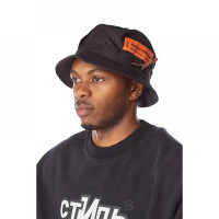 Панама Heron Preston Bucket Hat 'Black HMLB005F21FAB0011000