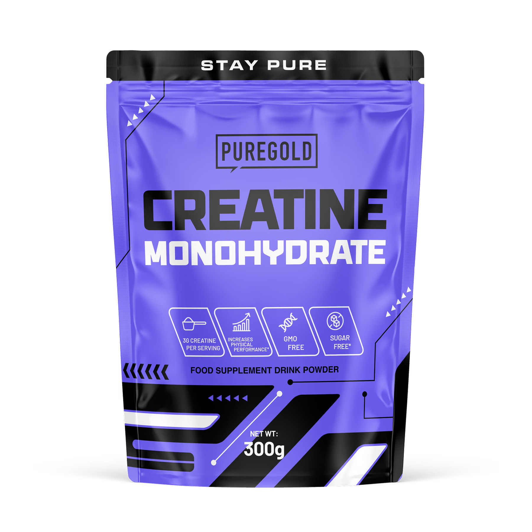 Порошок Pure Gold Creatine Monohydrate - 300g Cola 2023-10-6068