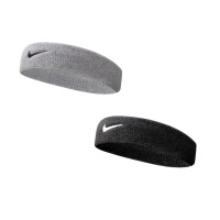 Пов'язка на голову комплект Nike 2 (чорна+сіра) NNN07-010-051 NNN07-010-051