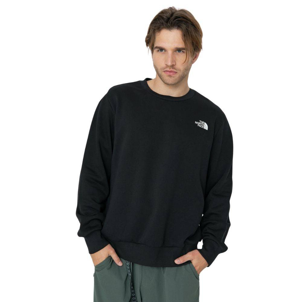 Світшот M SIMPLE DOME CREW TNF 0A89FBJK3 THE NORTH FACE M Чорний 0A89FBJK3