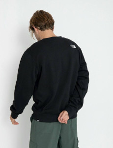 Світшот M SIMPLE DOME CREW TNF 0A89FBJK3 THE NORTH FACE M Чорний 0A89FBJK3