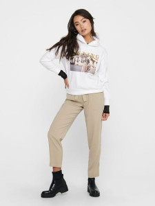 Толстовка 15216381 Bright White ONLY L Білий 15216381BRIGHTWHITE