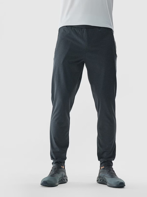 Штани спортивні Trousers Fnk M681 4FWAW24TFTRM681-22M 4F 2XL Темно-сірий 4FWAW24TFTRM681-22M