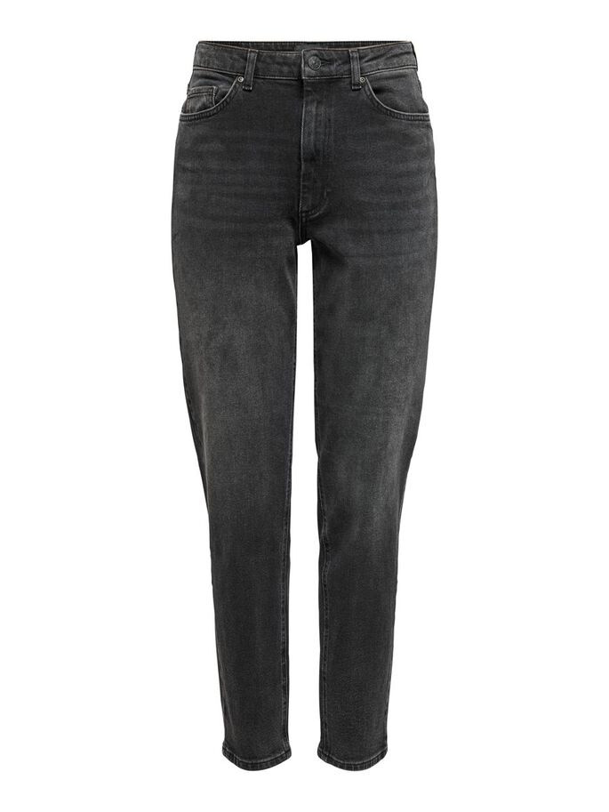 Джинси ONLVENEDA LIFE MOM JEANS REA461A NOOS 15210672 Black Denim ONLY L/32 Чорний 15210672BlackDenim