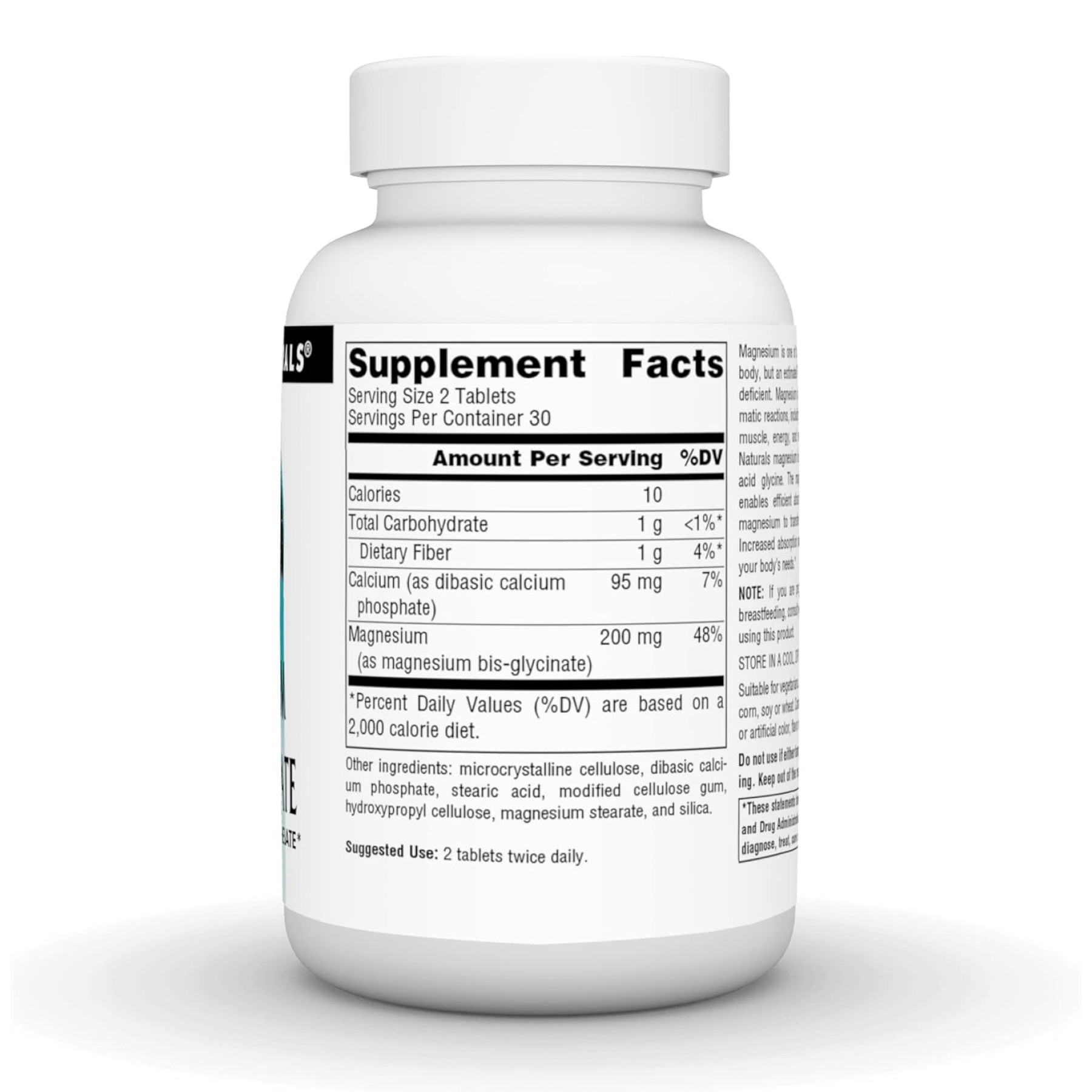 Таблетки Magnesium Bis-Glycinate - 60 tabs 2022-10-1302
