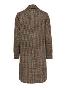 Пальто ONLAGNETE ASTRID CHECK COAT CC OTW 15228610-Glazed Ginger ONLY XS Коричневий 15228610-GLAZED GINGER