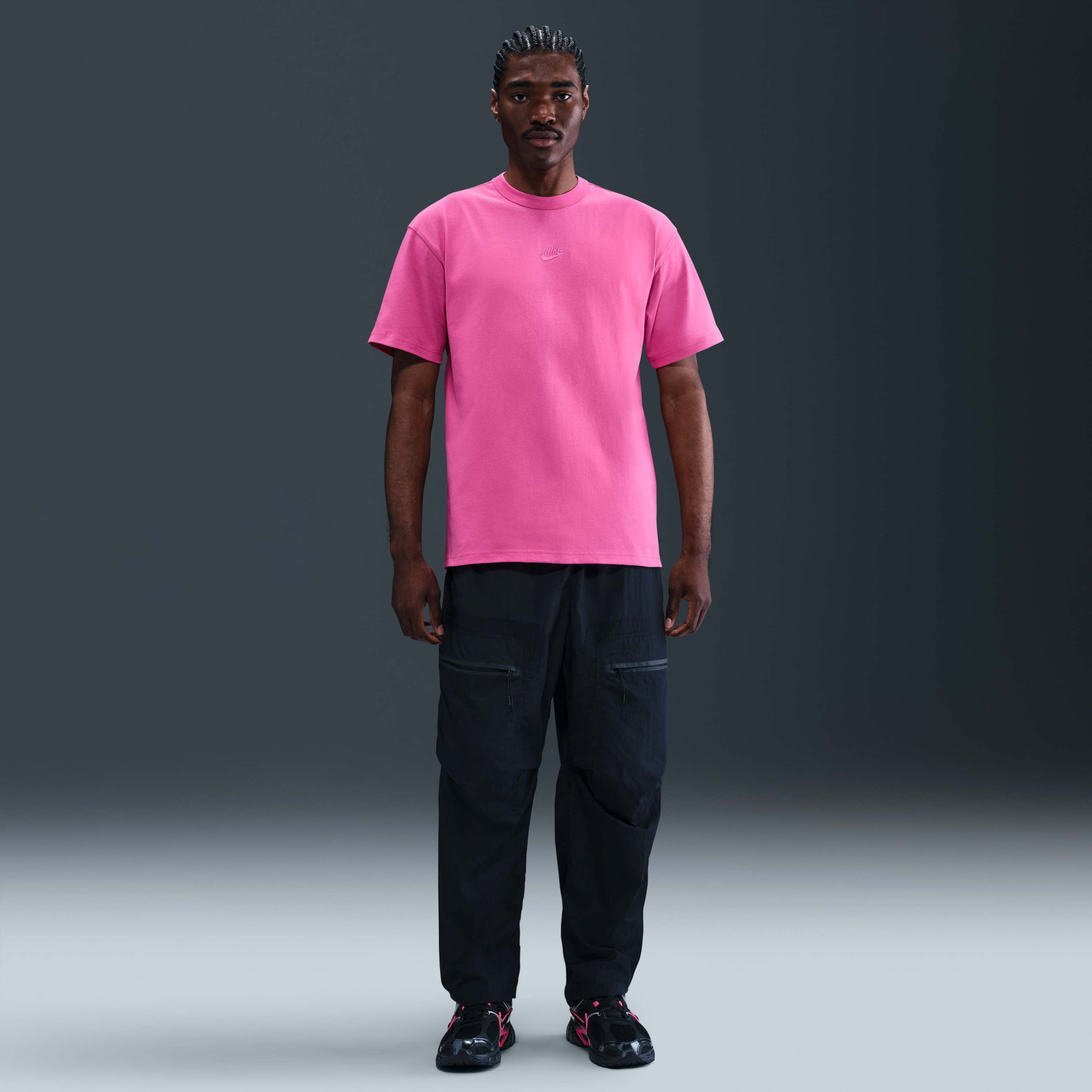 Футболка чоловіча Nike Sportswear Premium Essential Tee Pink DO7392-623