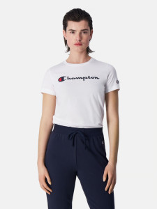 Футболка crewneck t-shirt 117366-WW001 Champion L Білий 117366-WW001