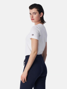 Футболка crewneck t-shirt 117366-WW001 Champion L Білий 117366-WW001