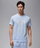 Футболка чоловіча Air Jordan Flt Ess Hbr Ss Crew Light Blue HJ2340-407