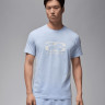 Футболка чоловіча Air Jordan Flt Ess Hbr Ss Crew Light Blue HJ2340-407