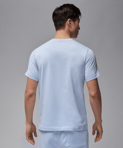Футболка чоловіча Air Jordan Flt Ess Hbr Ss Crew Light Blue HJ2340-407