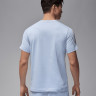 Футболка чоловіча Air Jordan Flt Ess Hbr Ss Crew Light Blue HJ2340-407