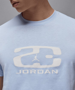 Футболка чоловіча Air Jordan Flt Ess Hbr Ss Crew Light Blue HJ2340-407