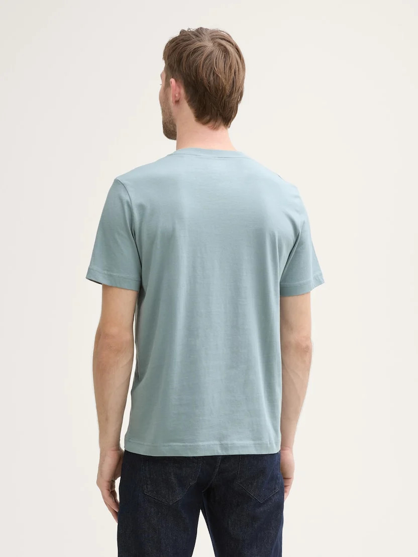 Футболка Printed T-shirt 1045773-27475 Tom Tailor L Блакитний 1045773-27475