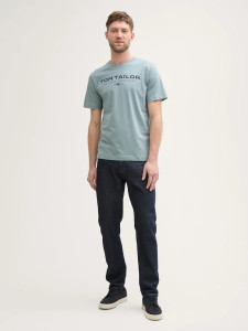 Футболка Printed T-shirt 1045773-27475 Tom Tailor L Блакитний 1045773-27475