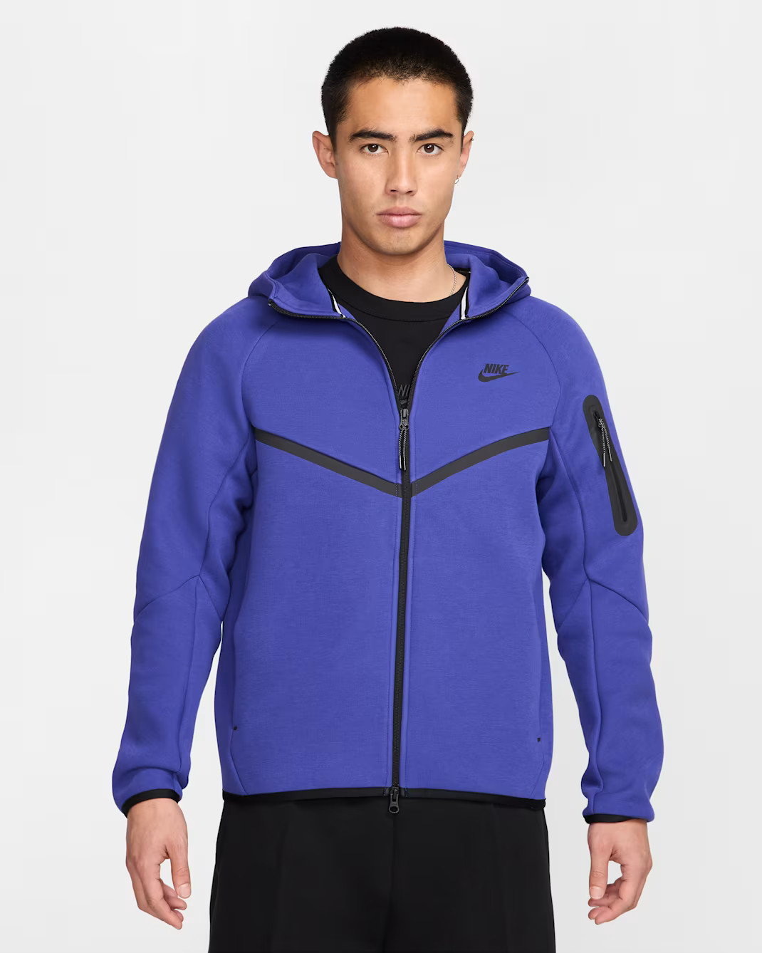 Толстовка чоловіча Nike Sportswear Tech Fleece Violet HV0949-539