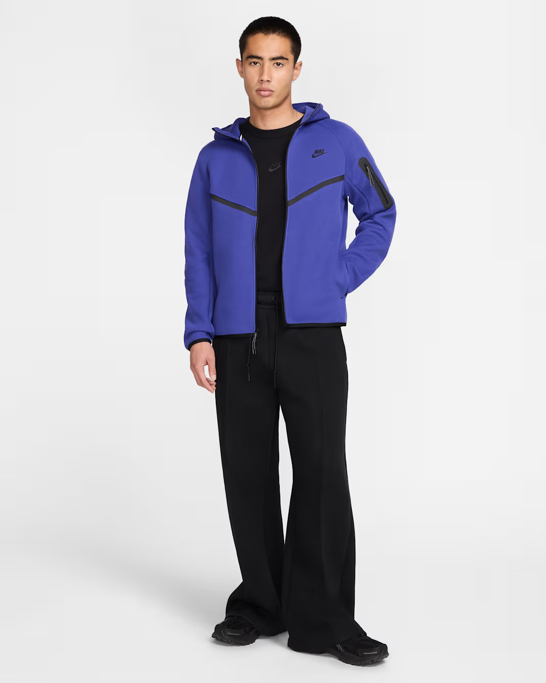 Толстовка чоловіча Nike Sportswear Tech Fleece Violet HV0949-539