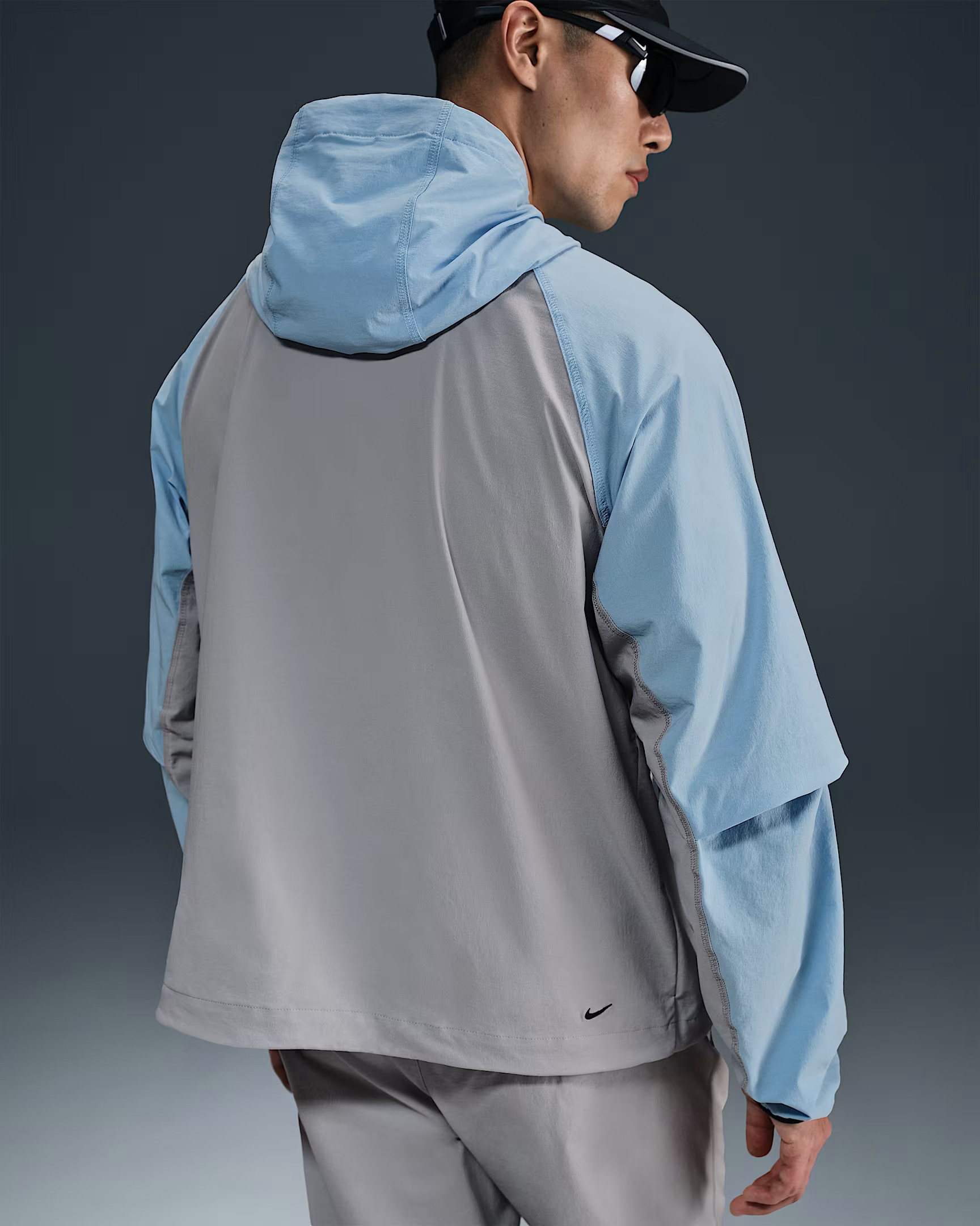 Вітровка чоловіча Nike Ssnl Wvn Wr Fz Light Blue HV6514-012