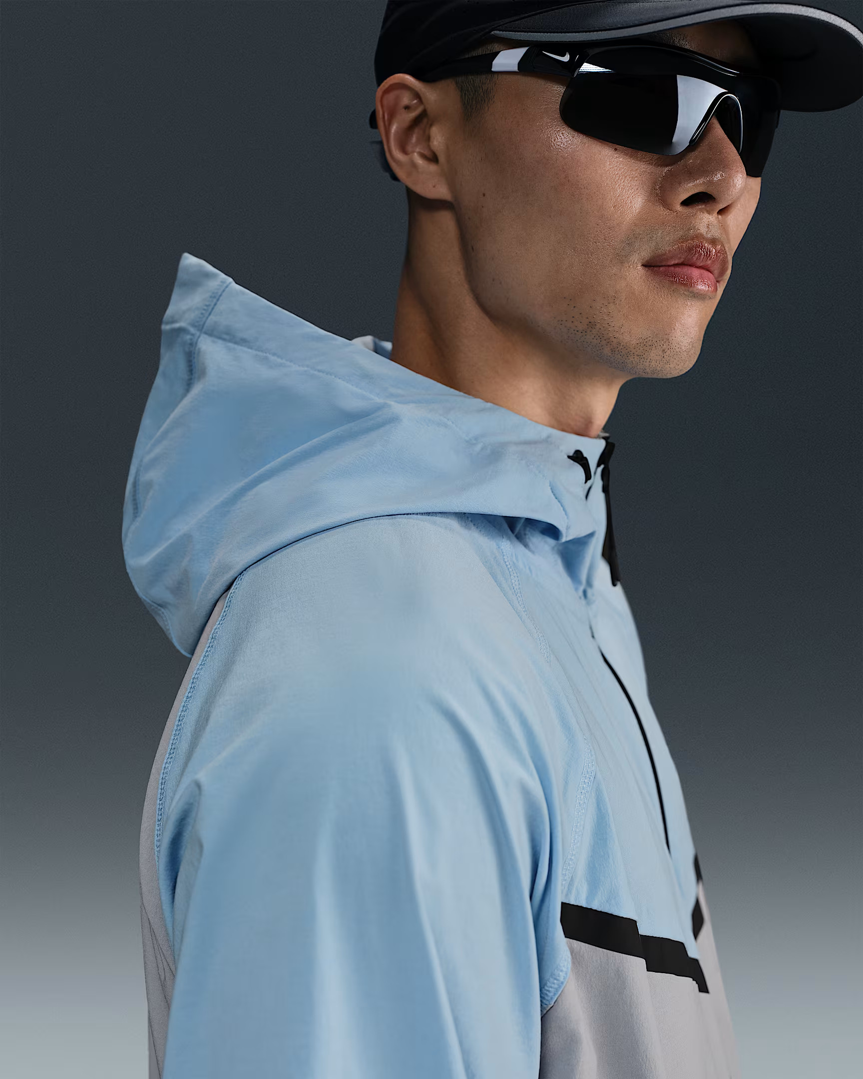 Вітровка чоловіча Nike Ssnl Wvn Wr Fz Light Blue HV6514-012