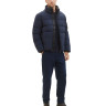 Пуховик Puffer jacket with a hidden hood 1037336-10668 Tom Tailor L Темно-синій 1037336-10668