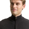 Кофта Men's Cotton Troyer Knit Jumper 1048813-10899 Tom Tailor L Темно-сірий 1048813-10899