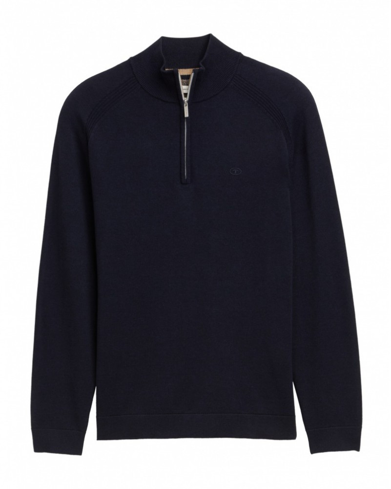 Кофта men's sweater 1047569-13160 Tom Tailor M Темно-синій 1047569-13160