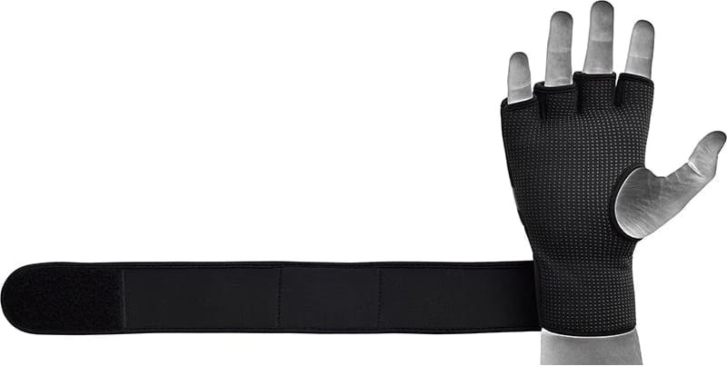 Рукавиці тренувальні RDX GRAPPLING GLOVES NEOPRENE T15 чорний M (GGN-T15MB) GGN-T15MB