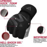 Рукавиці тренувальні RDX GRAPPLING GLOVES NEOPRENE T15 чорний M (GGN-T15MB) GGN-T15MB