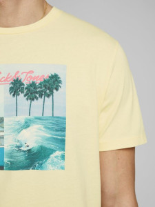 Футболка JORSUITE TEE SS CREW NECK 12171675 Flan Jack&Jones XL Жовтий 12171675FLAN