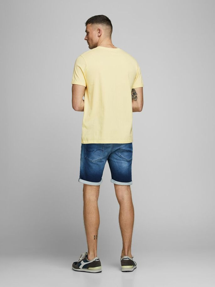 Футболка JORSUITE TEE SS CREW NECK 12171675 Flan Jack&Jones XL Жовтий 12171675FLAN