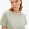 Футболка Women's Summer Blouse Short Sleeve 1041288-34895 Tom Tailor L Фісташковий 1041288-34895