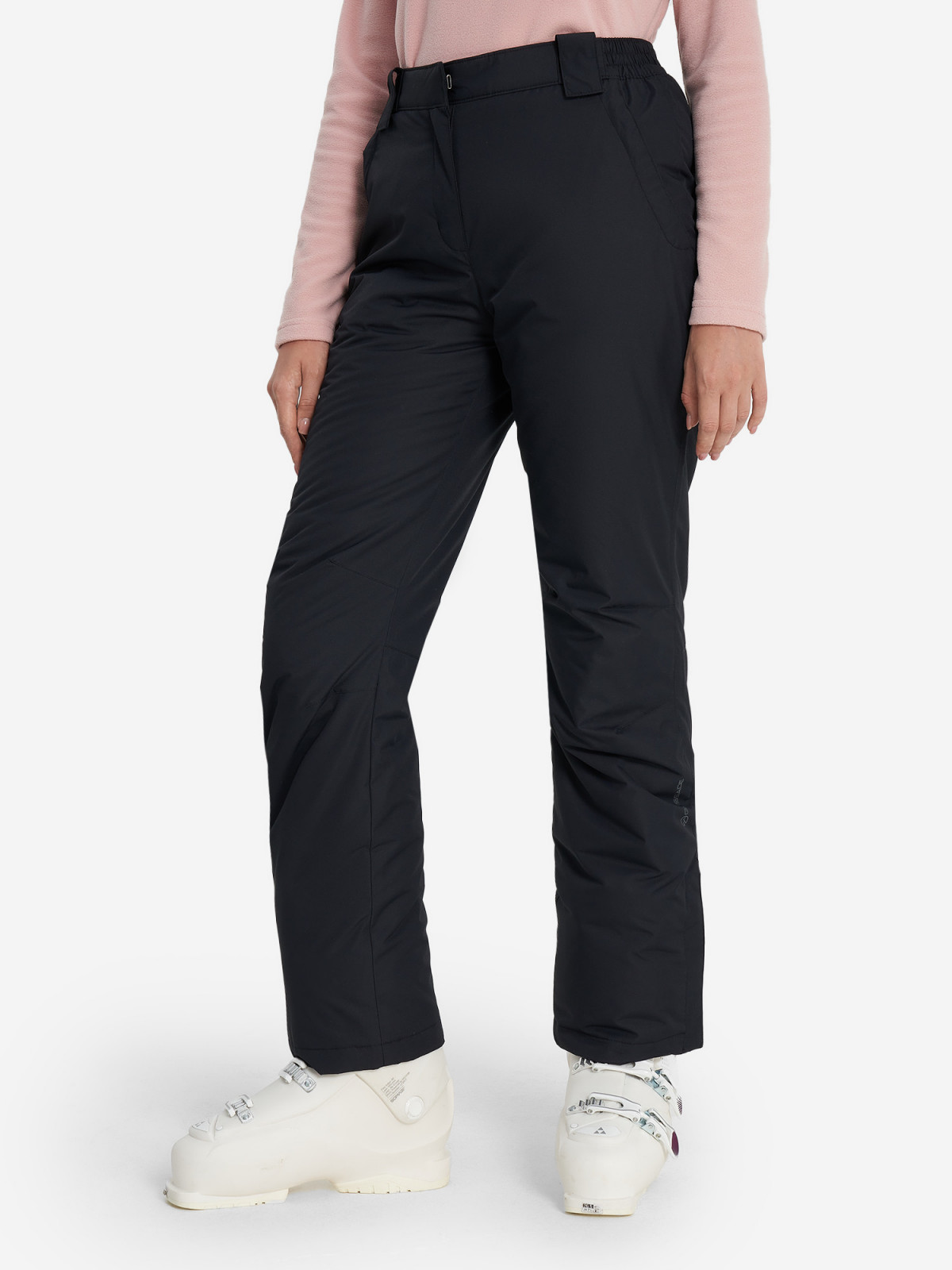 Штани утеплені гірськолижні Women's pants with suspenders 131700GSD-99 Glissade 46 Чорний 131700GSD-99