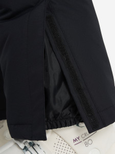 Штани утеплені гірськолижні Women's pants with suspenders 131700GSD-99 Glissade 46 Чорний 131700GSD-99