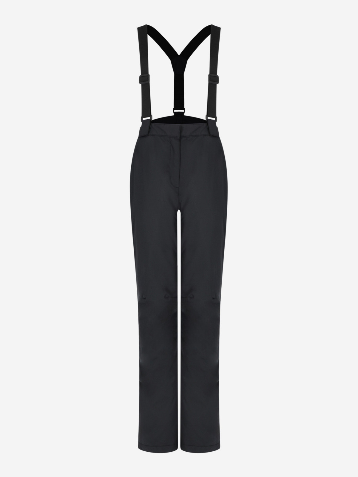 Штани утеплені гірськолижні Women's pants with suspenders 131700GSD-99 Glissade 46 Чорний 131700GSD-99