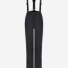 Штани утеплені гірськолижні Women's pants with suspenders 131700GSD-99 Glissade 46 Чорний 131700GSD-99
