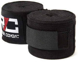 Бинти Reebok Combat Hand Wraps чорний Уні 180 см RSCB-11158