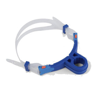 Трубка дихальна для снорклінгу Speedo CENTER SNKL AU блакитний, помаранчевий Уні OSFM 8-07361F959