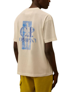Футболка C.P. Company big logo 103 20CMTS143A-110579W 103