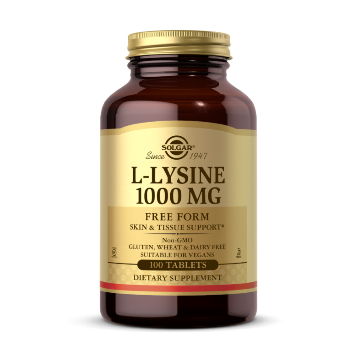 Таблетки L-Lysine 1000mg - 100 tabs 100-17-9566270-20